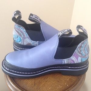 Purple Paisley Georgia Romeo Work Boots